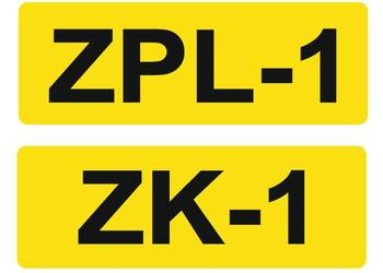 Naklejki ZPL-1, ZK-1