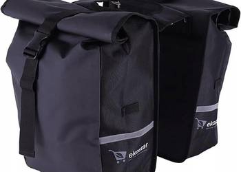 Ekostar podwójna torba rowerowa, torba na bagażnik rowerowy