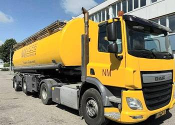 Naczepa cysterna do paszy ZESTAW Welgro ciagnik Daf z Kompresorem