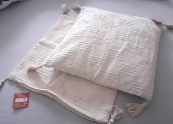 poszewki bawełniane 40x40 nowe 2 szt.