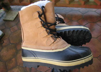 Śniegowce męskie - skóra