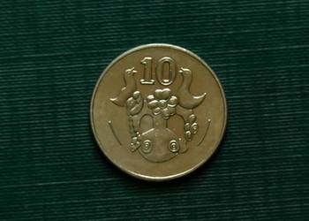 CYPR - 10 centów, 2002r.
