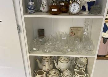 Szkło porcelana kryształy PRL