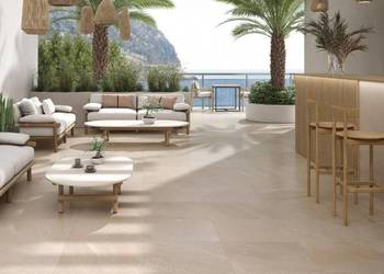 Gres 20MM BurlingStone Marfil matowy 61x61x2 cm