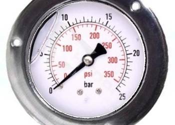 Manometr tablicowy tylny 25 bar 63 gwint 1/4"
