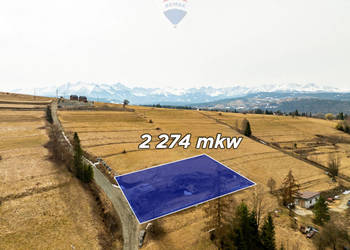 Działka widokowa w Rzepiskach 2274m2