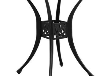 vidaXL Stolik ogrodowy, czarny(SKU:315583)