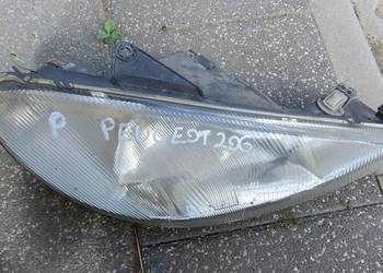 PEUGEOT 206  lampa przód prawa