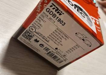 Klocki hamulcowe TYŁ MOVANO MASTER NV400 TRW GDB1903