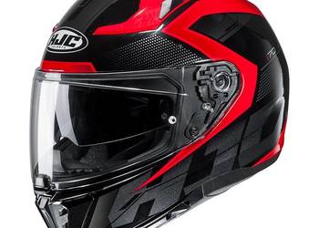 Integralny kask motocyklowy HJC i70 Asto Czerwony Połysk MC1