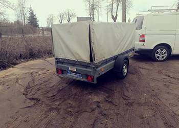 Przyczepka neptun z plandeką długa.