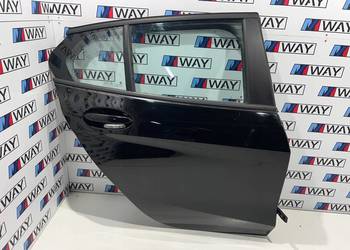 BMW F40 DRZWI PRAWY TYŁ TYLNE PRAWE 668 SCHWARZ 2 II KOMPLETNE
