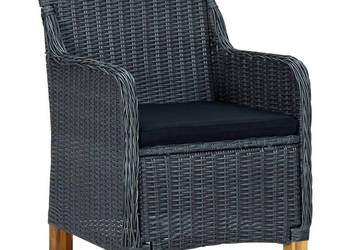 3-częściowy zestaw mebli ogrodowych ciemnoszary WM-3067753