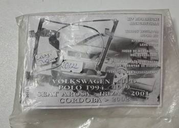 Ślizgi zestaw naprawczy podnośnika szyby VW Polo 6N 9N, Lupo, Seat Ibiza