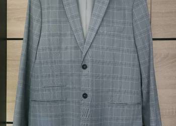 Modna marynarka w kratę slim fit - RESERVED