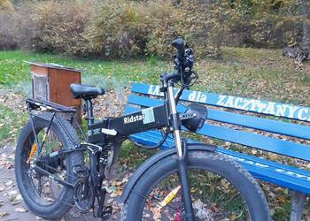 Rower Ridstar H26/Fat bike/Składany/1500W