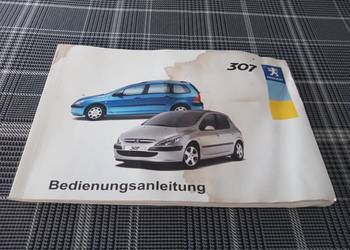 Peugeot 307 Instrukcja obsługi Książka 2001