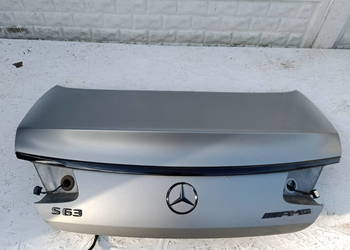 KLAPA BAGAŻNIKA MERCEDES S-KLASA W217 COUPE S63 AMG KAMERA