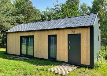 Domek dom mieszkalny całoroczny 10m x 3,5m ogrodowy