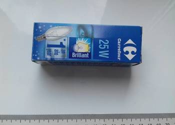 Żarówka wolframowa E14 25W Carrefour w pudełku, kolor przezroczysty, nieuży