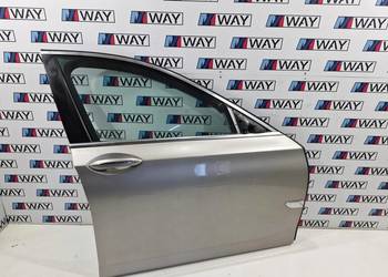 BMW 7 F01 DRZWI PRAWY PRZÓD PRZEDNIE PRAWE A72/7 KASCHMIRSILBER KOMPLETNE