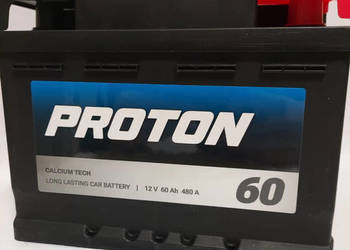 Akumulator 60Ah 480A PROTON PRAWY PLUS niski