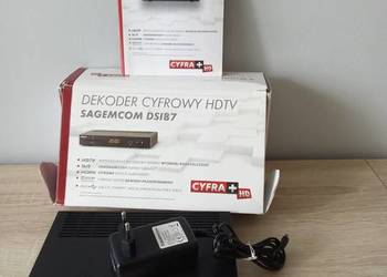 Dekoder Cyfrowy HDTV Sagemcom DSI 87 Cyfra +