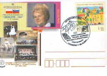 Kart. okol. " M. W. Filat. Polsko - Słowacka"  2001
