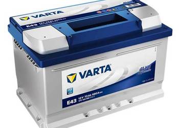 Akumulator 72Ah 680A EN VARTA Blue Dynamic E43