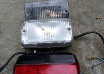 lampy cofania i przeciwmgielna z czasów PRL