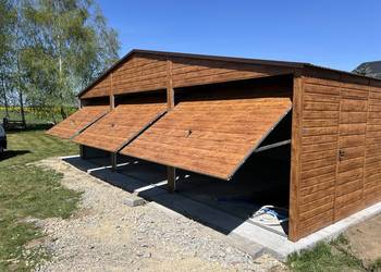 Garaż blaszany 6x6 9x6 12x6