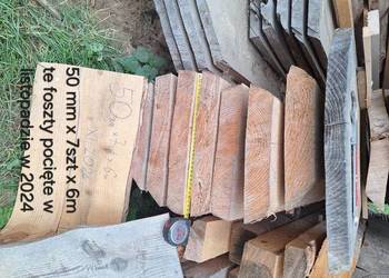 Deska, foszty 50mm. Jodła.