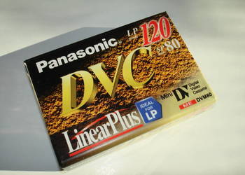 Panasonic kaseta MiniDv 120 DVC Linear Plus Nowa Zafoliowana