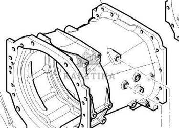 CLAAS Ares 617 697 ATZ Obudowa Skrzyni Biegów Przekładni CZĘŚCI 6005031573…