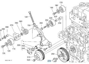 Śruba 12t koła pasowego