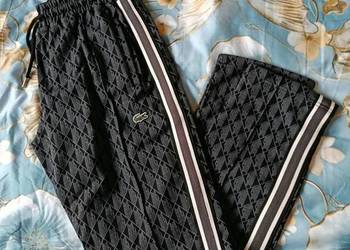 Spodnie dresowe Lacoste Monogram - rozmiar XXL regular fit