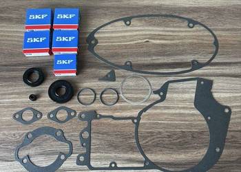 NOWY KOMPLET ŁOŻYSKA SKF USZCZELNIACZE USZCZELKI JAWA 250 TYP 353 KYVACKA