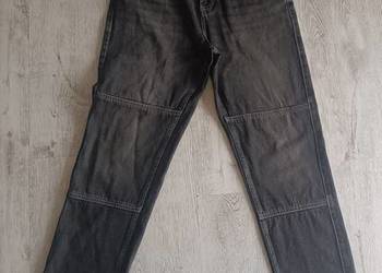 Spodnie jeansowe szare z Sinsay