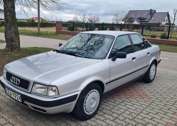 Audi 80 1.9 TDI 90 km, klimatyzacja, hak, 4 szyb elek. lusterka 4 koła zima