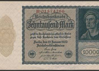 Niemcy 10000 marek 1922 - stan 2