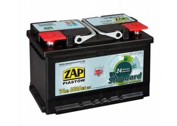 Akumulator ZAP Standard 74Ah 680A PRAWY PLUS