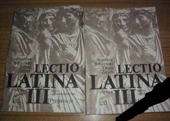 Lectio Latina III - Wilczyński Zarych -  2 części zestaw /FA