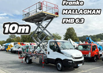 Iveco Zwyżka Podnośnik Nożycowy Franke MALLAGHAN FHB 6.3 Platforma Wysokoś…