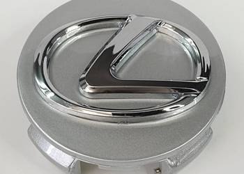 dekielek LEXUS 62mm ASO dekle 1szt srebrny oryginalny