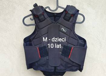 Kamizelka bezpieczeństwa ochronna jeździecka - dla dzieci 10 lat / M - Euro