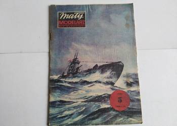 Mały Modelarz nr 5/1980, Okręt podwodny ORP Dzik