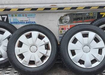 Felgi 15" Seat Ibiza 3 + opony wielosezonowe 165/70R14