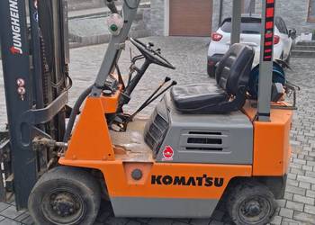 Wózek widłowy komatsu   toyota
