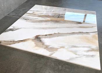 BIAŁY MARMUR gres 60x60 CALACATTA wysoki POŁYSK!!!