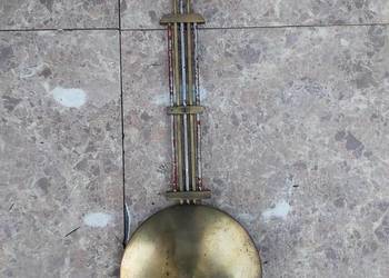 673 Wahadło rusztowe starego zegara Junghans 10cm dł 32cm 673 Wahadło rusztowe starego zegara Junghans 10cm dł 32cm